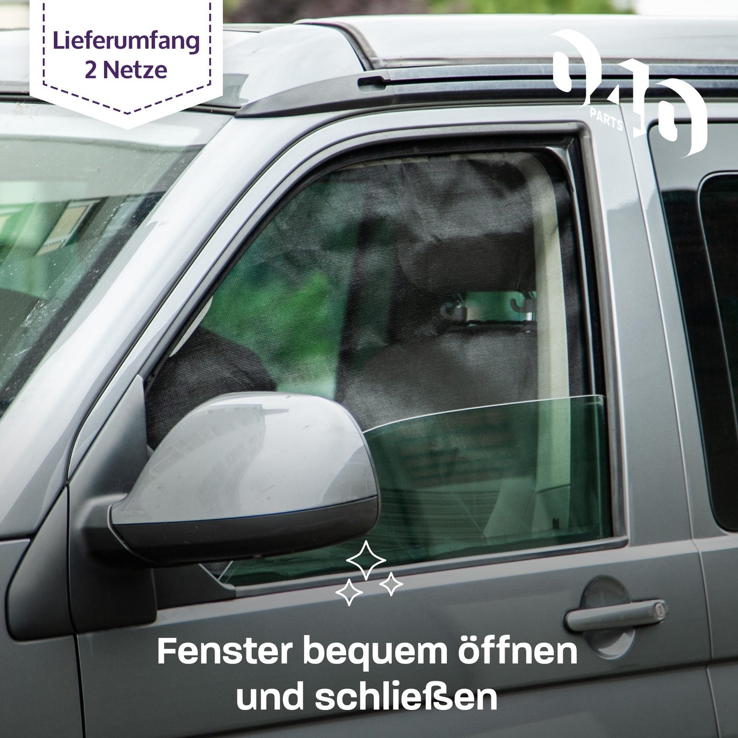 040 Parts Visokokakovostna mrežica proti komarjem, kompatibilna z VW T5 T6 T6.1 California - Enostavna montaža in zanesljiva zaščita pred komarji