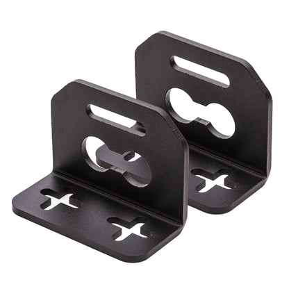 040 Parts Molle Kofferhalterung Komplett-Set: 2er Mittelstücke + 4er Ecken - Boxen bombenfest am Molle Board