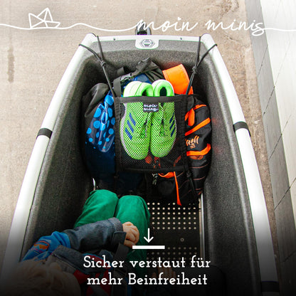 B-Ware: moin minis Gepäcknetz für Urban Arrow Family Lastenrad Fahhrad Cargo