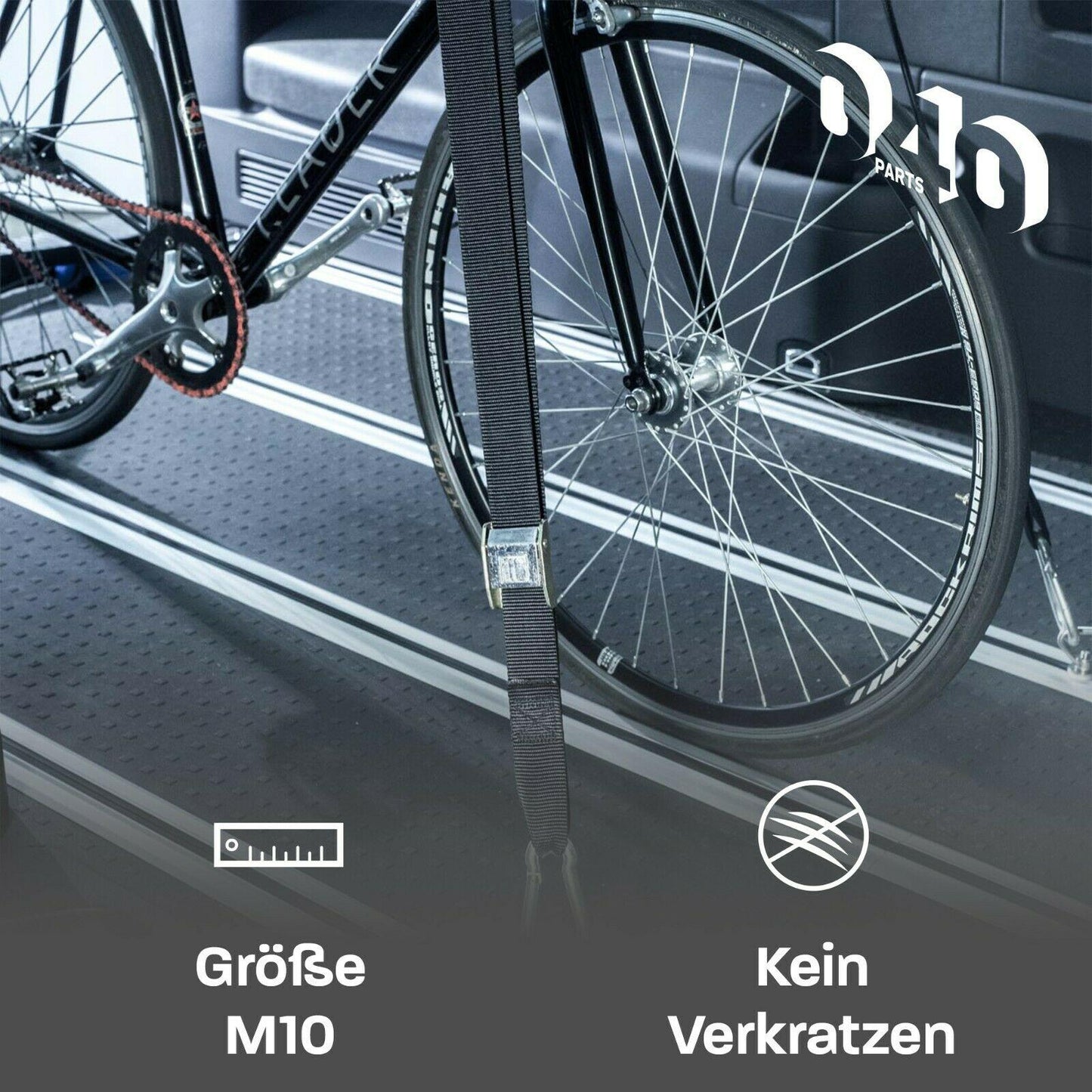 B-Ware: 4er Set Zurrösen Ladungssicherung VW T5 / T6 / T6.1 Bulli, Multivan, California, Beach