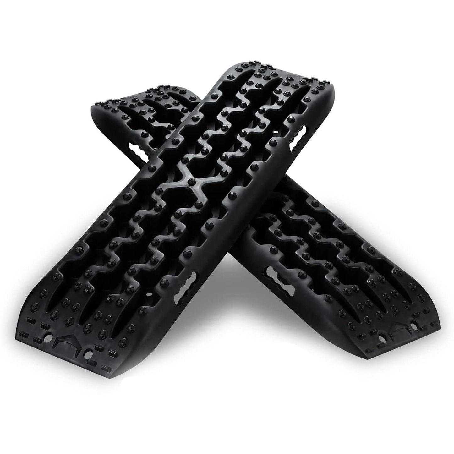 040 Parts Placa de tracción negra larga Esterilla de tracción Sandboard capacidad de carga 10T, Perfecta para Molleboard Sand board