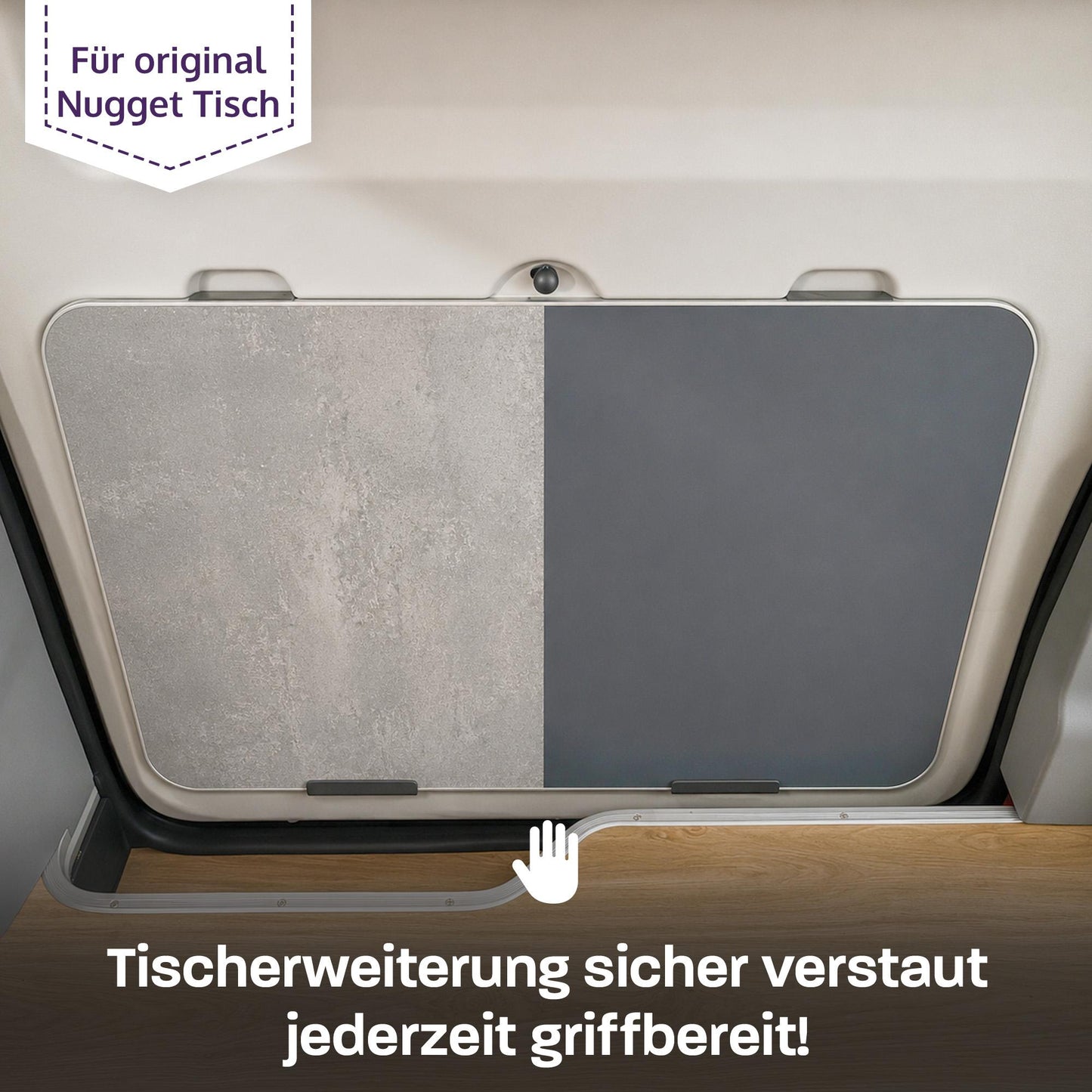 040 parts Tischerweiterung Set für Ford Nugget ab Bj. 2024 stabile Tischverbreiterung