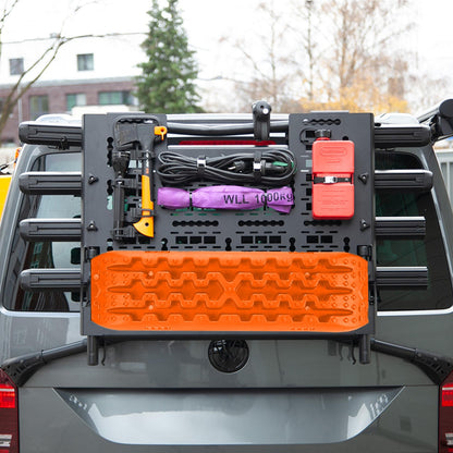 040 Parts Traction Aid Orange Long Traction Mat Sandboard 10T Load Capacity, Perfect for Molleboard Sandboard
