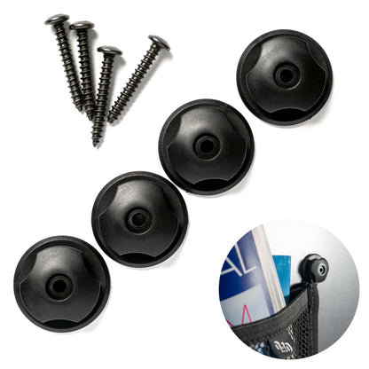 040Parts Cargo Net Storage Net Bracket VW T5 T6 Multivan California Beach Caravelle Plastic Bracket Adhesive Mount - Replacement Part: Bracket