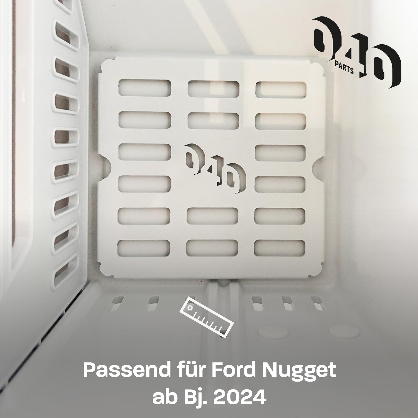 040parts Ενθετο δάπεδο μικρό για Ford Nugget από έτος κατασκ. 24 αποτρέπει συμπύκνωση υγρασίας ενθετη ψυγειου