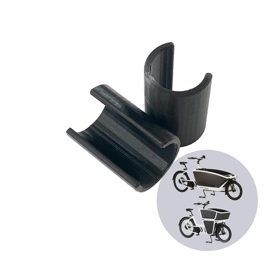 moin minis 2er Set Entretoises pour béquille de vélo pour Urban Arrow Family & Family Next & Shorty Cargo Bikes Protège les amortisseurs en caoutchouc