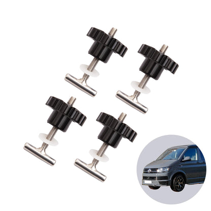 040 parts Tornillos para el tablero Multiflex para T5, T6 y T6.1 California o para VW Multivans – perfectos para la instalación DIY del Multiflexboard