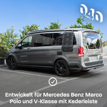 040 Parts Molle Board for Mercedes V-Class Marco Polo Universal Equipment Mount tool board and extra storage space for camping