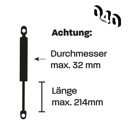 040Parts Držák zadních dveří kompatibilní pro VW Transporter nebo Multivan