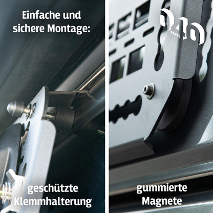 040 Parts Schiebetür Molle Board schmal für VW T5 T6 T6 1 Mercedes Marco Polo Ford Tourneo Custom Nugget etc