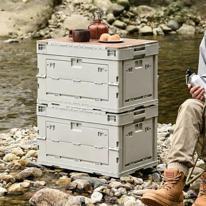 040Parts Дървена плоча за сгъваема кутия 30L - MDF 8 мм с дървен фурнир, укрепваща плоча/капак за сядане като стабилна поставка