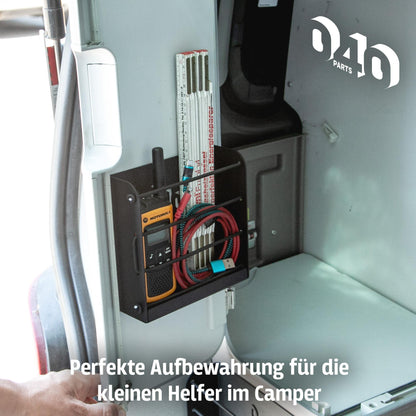 B-Ware: 040 parts Úložná skříňka Regál pro VW T7 T5 T6 T6.1 California 15 x 15 cm nebo Van Camper Obytný vůz Karavan Kuchyně