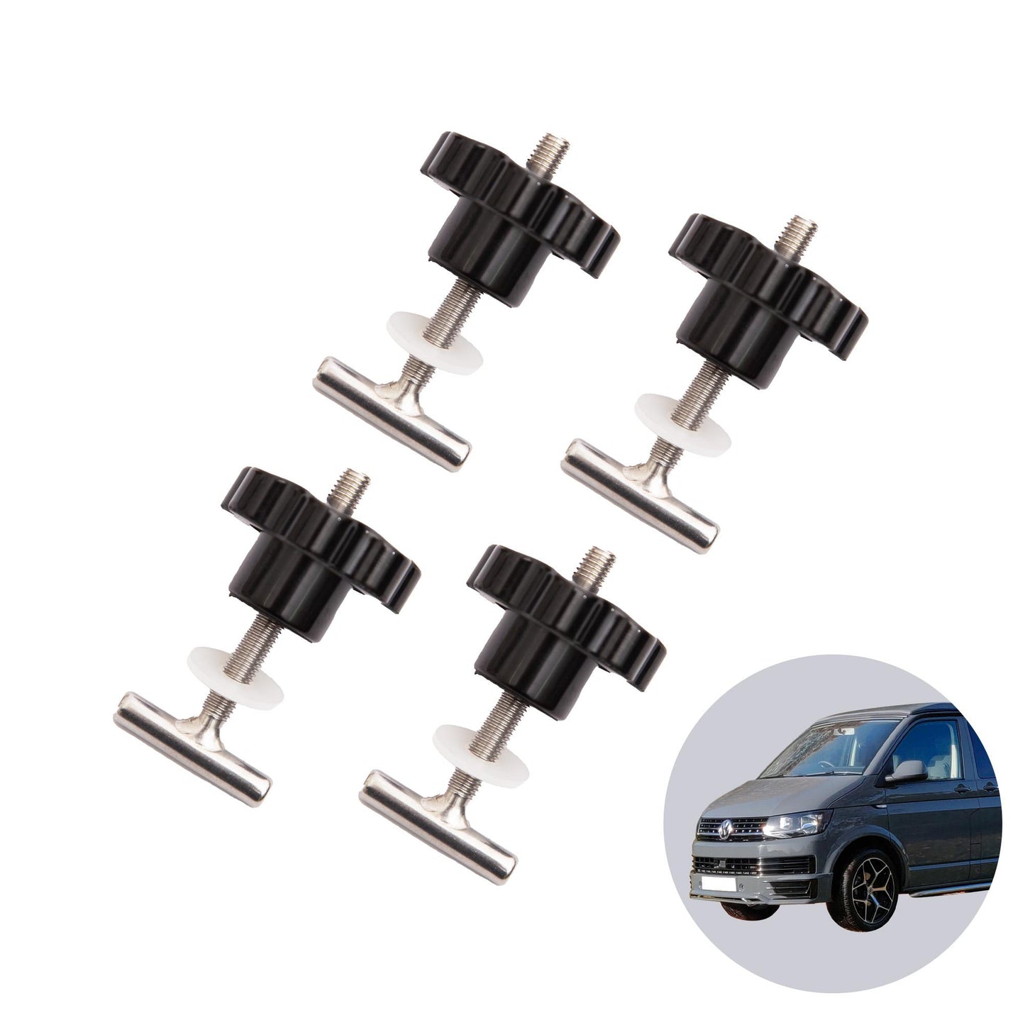 040 parts Śruby do Multiflex board dla T5, T6 i T6.1 California lub dla VW Multivanów idealne do samodzielnej zabudowy Multiflexboard