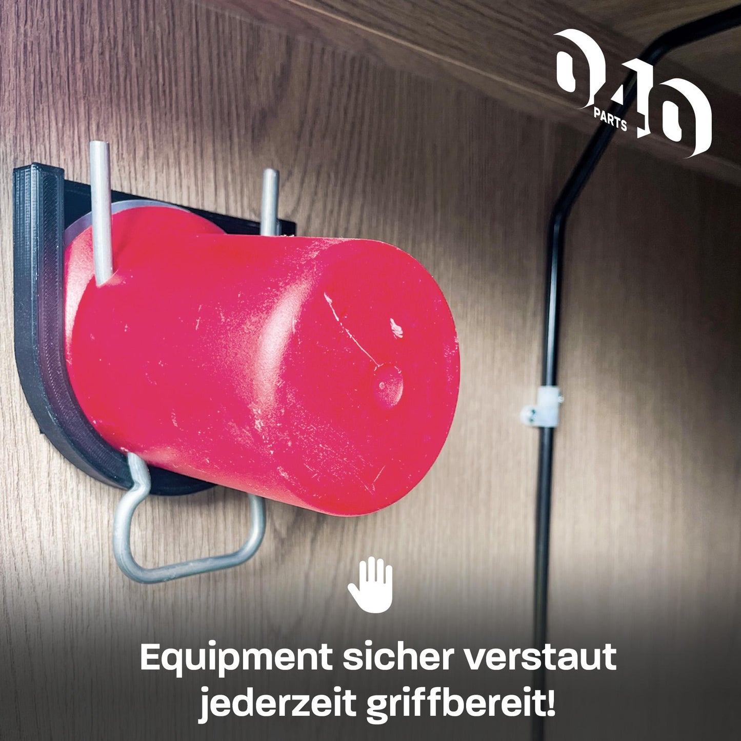 040 parts Držák ochranného krytu na láhev propanu s červeným víkem 5kg 11kg ochranný kryt držák víka nástěnná montáž Camper Obytný vůz Karavan