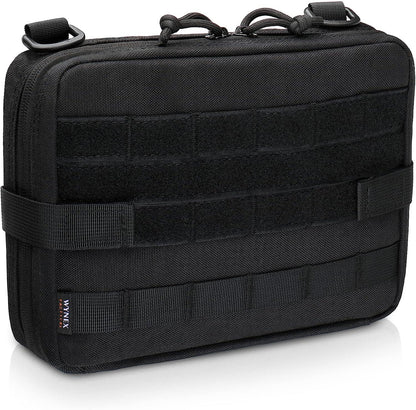 040 Parts Tactical Molle Pouch, Universal for Outdoor & Travel, Compatible with Molle Board – Black