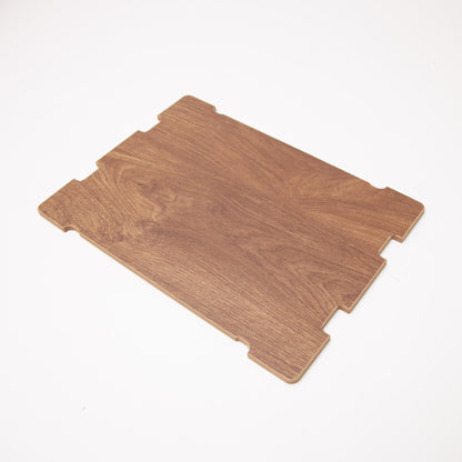 040Parts Дървена плоча за сгъваема кутия 30L - MDF 8 мм с дървен фурнир, укрепваща плоча/капак за сядане като стабилна поставка