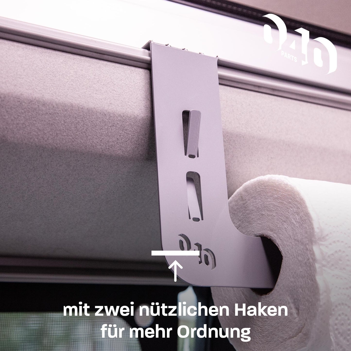 040 Parts Praktisk køkkenpapirksholder til VW T5 T6 T6.1 California - Universel fastgøringslløsning