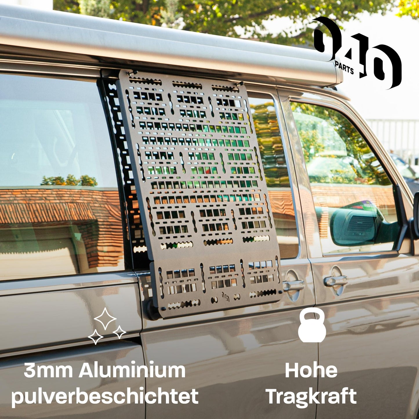 B-Ware: 040 Parts Molle Board för VW T5 T6 T6.1 Mercedes Marco Polo Ford Tourneo Custom Nugget och många fler
