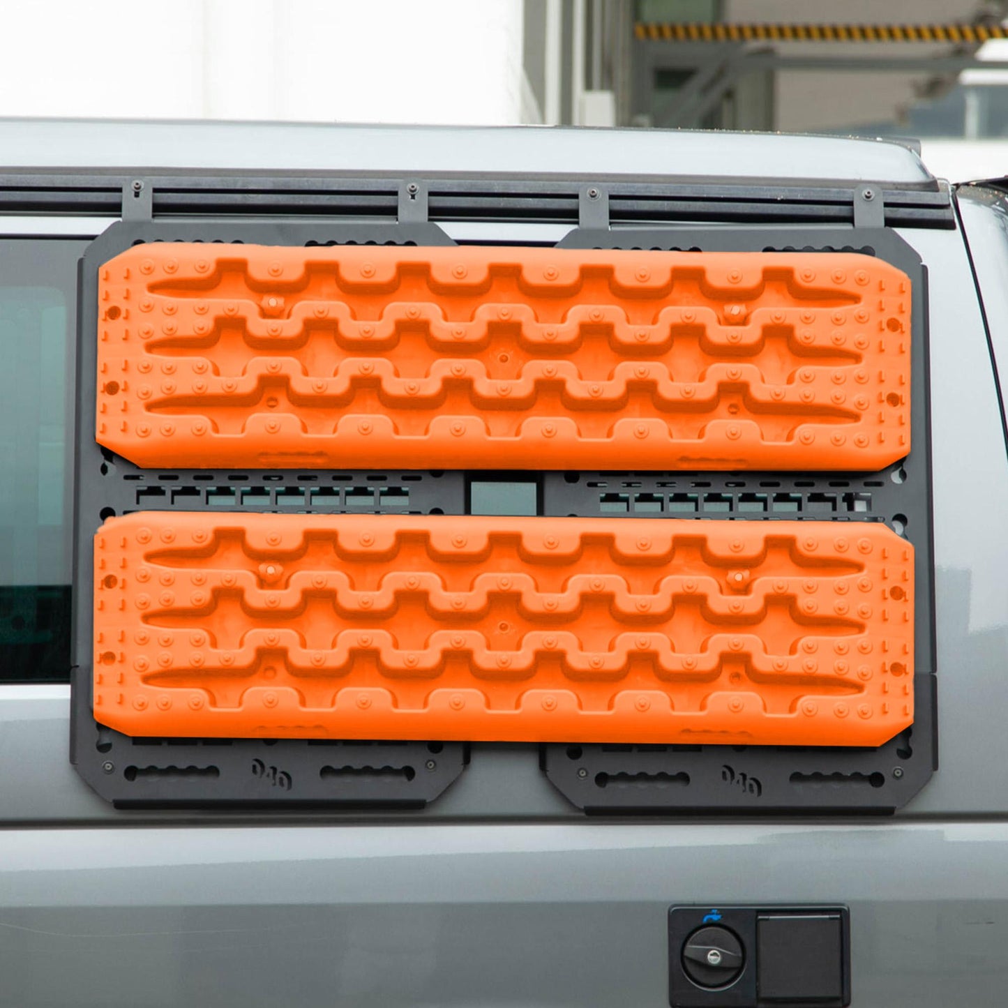 040 Parts Traction Aid Orange Long Traction Mat Sandboard 10T Load Capacity, Perfect for Molleboard Sandboard