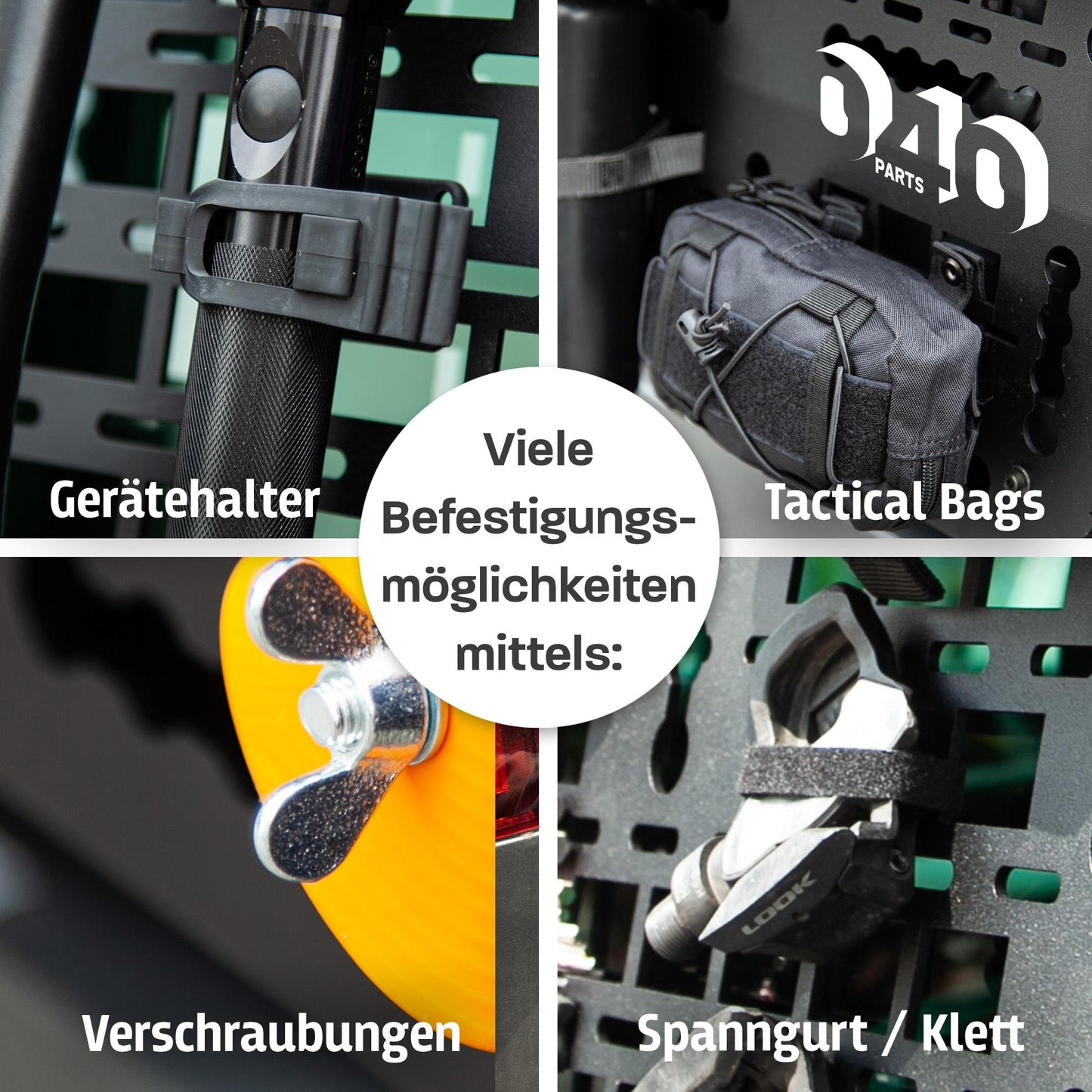 B-Ware: 040 parts Molle Board az Californiához Rendezési asszisztens Felszereléskezelő szerszámlap a VW T5 T6 T6.1 Californiához