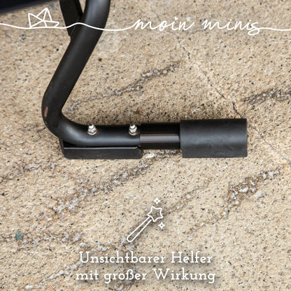 moin minis 2er Set Abstandshalter für Fahrradständer für Urban Arrow Family & Family Next & Shorty Lastenräder Schützt Gummipuffer - 040parts - 4260715845266