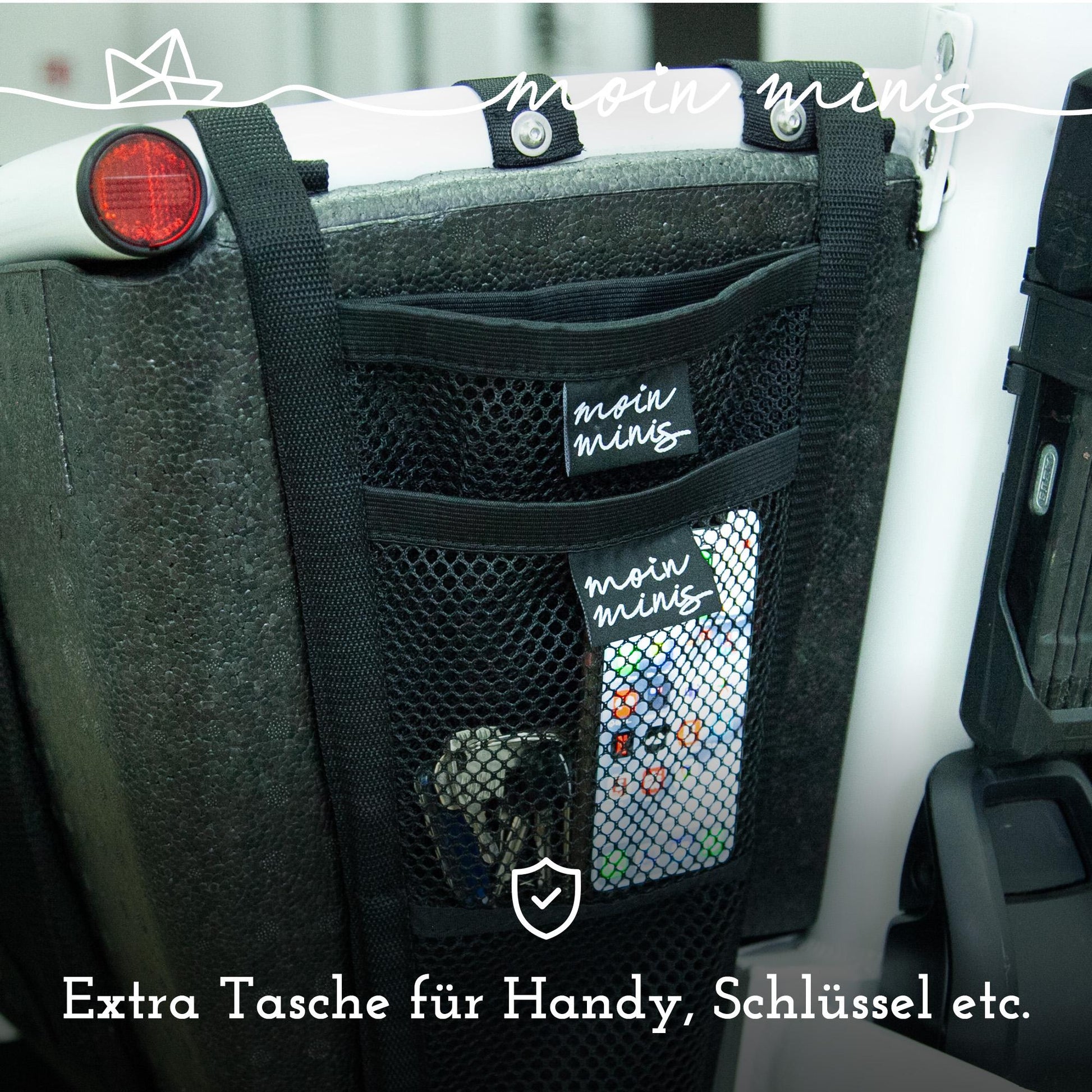 moin minis hinteres Gepäcknetz für Urban Arrow Family Lastenrad Fahhrad Cargo - 040parts - 4260715844856