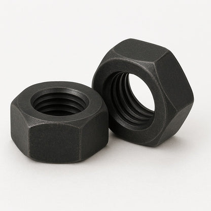 Sechskantmutter DIN 934 M10 schwarz verzinkt - 040parts - 4260715846836