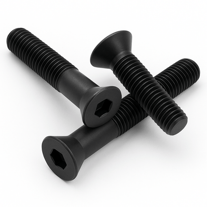 Senkkopfschraube ISO 10642 M10 8 - 8 schwarz verzinkt Innensechskant - 040parts - 4260715846980