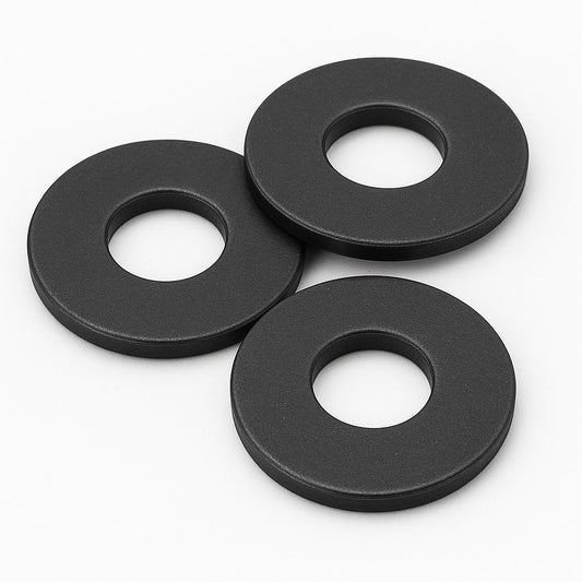 Unterlegscheibe DIN 9021 M6 schwarz verzinkt - 040parts - 4260715846911