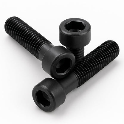 Zylinderschraube DIN 912 M10 8 - 8 schwarz verzinkt Innensechskant - 040parts - 4260715846133